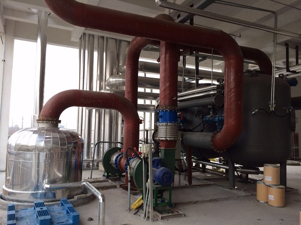 山東某醫(yī)藥股份公司丙酮回收系統(tǒng) 